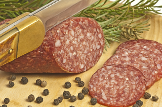 Klützer Wildsalami ca. 400g Füllgewicht, ca. 300g Trocken-/Versandgewicht